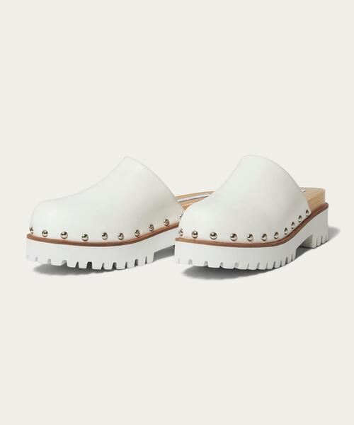 UNITED ARROWS(ユナイテッドアローズ)の「サボ ミュール(サンダル・レディース・ブラック/ホワイト・35/36/37/38)」の7枚目の写真