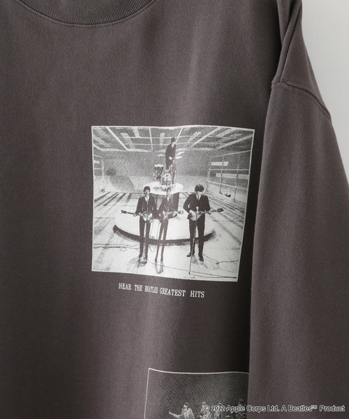 The Beatles(ザビートルズ)の「【THE BEATLES/ザ・ビートルズ】フォトプリント バックプリント 裏毛 クルートレーナー スウェット ツアー バンド 古着 60年代 70年代 80年代(スウェット・メンズ・オフホワイト/チャコールグレー/グレー・LARGE/MEDIUM)」の15枚目の写真