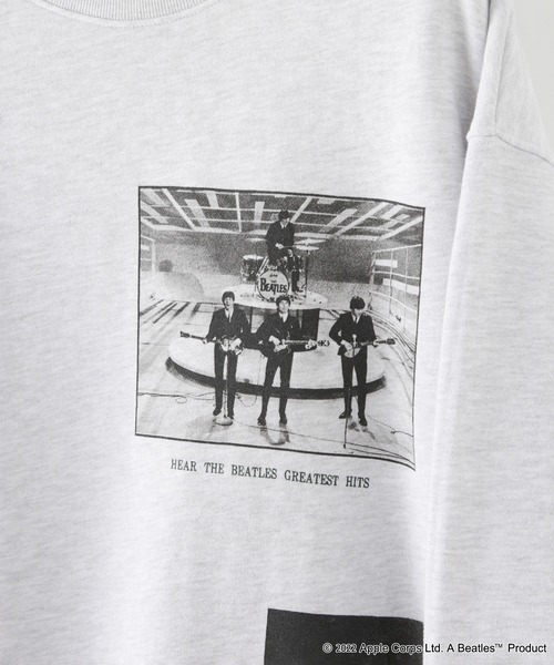 The Beatles(ザビートルズ)の「【THE BEATLES/ザ・ビートルズ】フォトプリント バックプリント 裏毛 クルートレーナー スウェット ツアー バンド 古着 60年代 70年代 80年代(スウェット・メンズ・オフホワイト/チャコールグレー/グレー・LARGE/MEDIUM)」の17枚目の写真