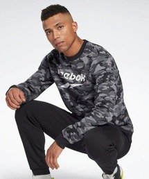 カモフラ クルーネック トップス / ID Camo Crew