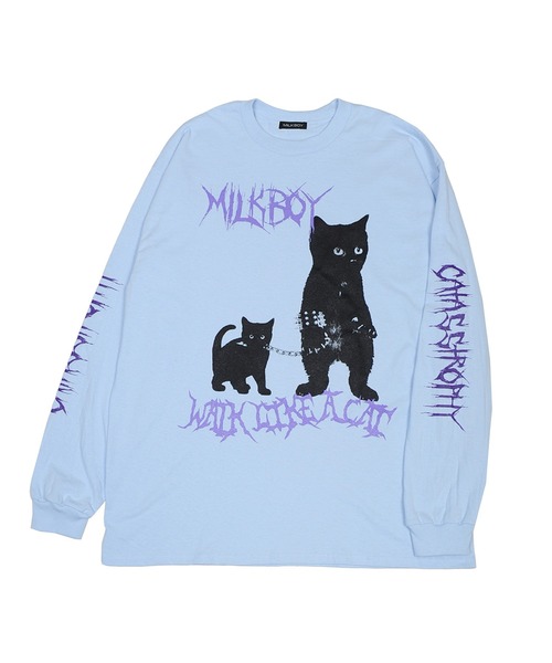 MILKBOY（ミルクボーイ）の「CAT WALK L.S. TEE（Tシャツ/カットソー・レディース・A/B/C・FREE）」の6枚目の写真