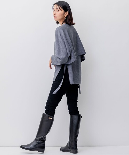 23区 L(ニジュウサンクオオキイサイズ)の「【洗える】23区DENIM スキニー パンツ(デニムパンツ・レディース・スカイブルー系/ネイビー系・48/50/46/44)」の9枚目の写真