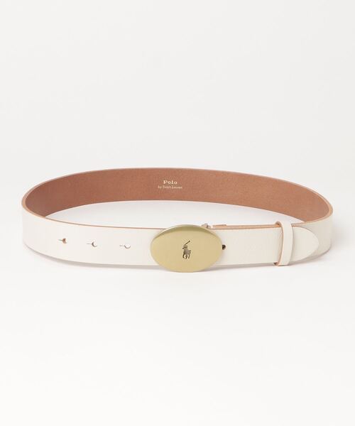 Polo Ralph Lauren オーバルバックル ヴァケッタベルト Polo ID オーバルバックル ヴァケッタ ベルト （ベルト