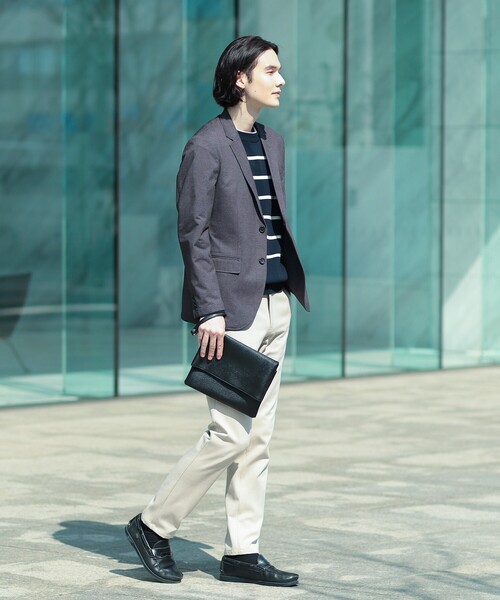 THE SHOP TK (ザ ショップ ティーケー )の「◆2WAY ショルダー付きクラッチバッグ/結婚式、セレモニー、パーティー、フォーマル、ドレス(クラッチバッグ・メンズ・ダークブラウン系/ダークグリーン/ブラック・00)」の14枚目の写真