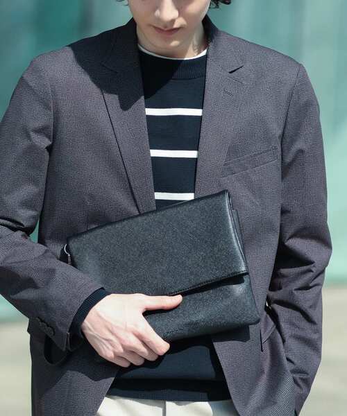 THE SHOP TK (ザ ショップ ティーケー )の「◆2WAY ショルダー付きクラッチバッグ/結婚式、セレモニー、パーティー、フォーマル、ドレス(クラッチバッグ・メンズ・ダークブラウン系/ダークグリーン/ブラック・00)」の17枚目の写真