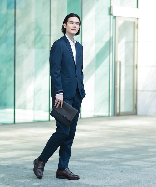 THE SHOP TK (ザ ショップ ティーケー )の「◆2WAY ショルダー付きクラッチバッグ/結婚式、セレモニー、パーティー、フォーマル、ドレス(クラッチバッグ・メンズ・ダークブラウン系/ダークグリーン/ブラック・00)」の10枚目の写真