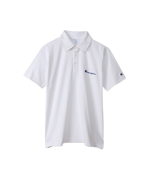 Champion（チャンピオン）の「【Champion/チャンピオン】メンズ ベーシック ショートスリーブポロシャツ（ポロシャツ・メンズ・ホワイト/チャコール/ネイビー/ベージュ系その他3/グレー/ブラック・MEDIUM/LARGE/X-LARGE/SMALL）」の2枚目の写真