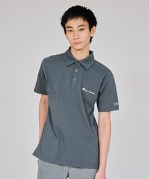 【Champion/チャンピオン】メンズ ベーシック ショートスリーブポロシャツ