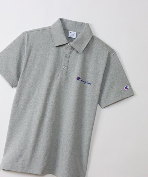 Champion（チャンピオン）の「【Champion/チャンピオン】メンズ ベーシック ショートスリーブポロシャツ（ポロシャツ・メンズ・ホワイト/チャコール/ネイビー/ベージュ系その他3/グレー/ブラック・MEDIUM/LARGE/X-LARGE/SMALL）」の20枚目の写真
