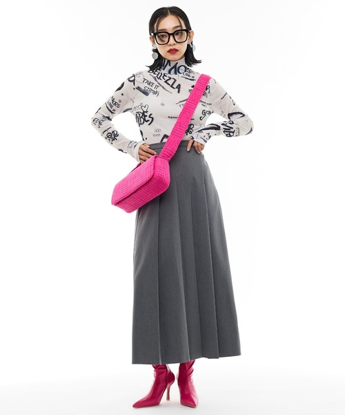 Narcissus（ナルシス）の「【Narcissus】モードプリーツスカート（スカート・レディース・ブラック/グレー・FREE）」の12枚目の写真