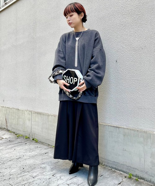 Narcissus（ナルシス）の「【Narcissus】モードプリーツスカート（スカート・レディース・ブラック/グレー・FREE）」の21枚目の写真