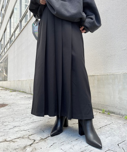 Narcissus（ナルシス）の「【Narcissus】モードプリーツスカート（スカート・レディース・ブラック/グレー・FREE）」の20枚目の写真