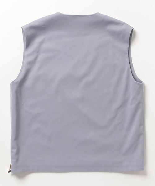 Paul Smith(ポールスミス)の「ウールギャバジン プルオーバー ウエストコート / 133100 096Y(ベスト・メンズ・ラベンダー・LARGE/MEDIUM)」の5枚目の写真