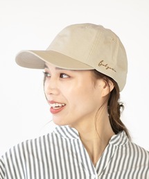 14+ | ラメ入りサイド刺繍入りキャップ(キャップ)