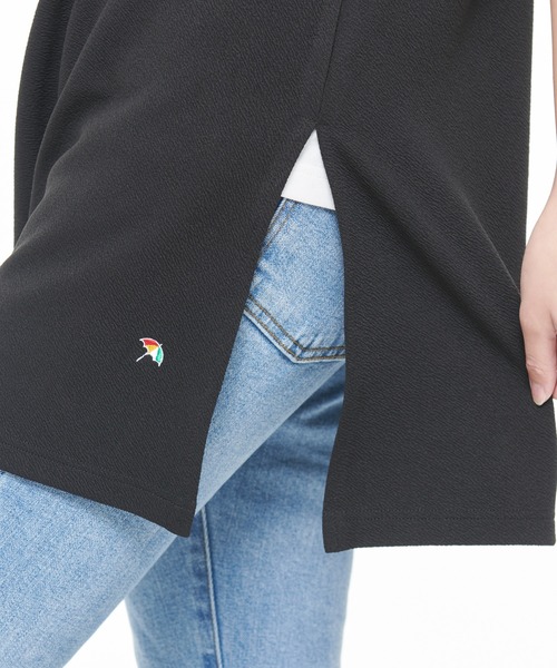 Arnold Palmer（アーノルドパーマー）の「モチーフ Tee ＋ スリーブレス Vネック チュニック セット（アンサンブル・レディース・ブラック/オレンジ/ダークベージュ・S/M/L）」の19枚目の写真