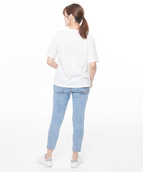 Arnold Palmer（アーノルドパーマー）の「モチーフ Tee ＋ スリーブレス Vネック チュニック セット（アンサンブル・レディース・ブラック/オレンジ/ダークベージュ・S/M/L）」の4枚目の写真