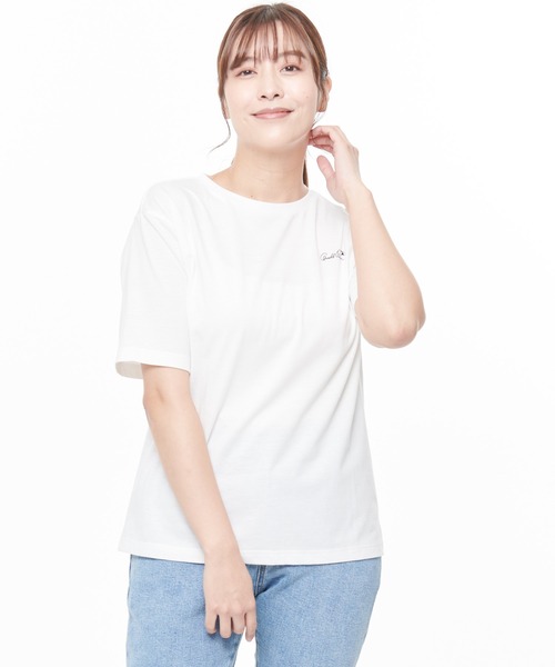 Arnold Palmer（アーノルドパーマー）の「モチーフ Tee ＋ スリーブレス Vネック チュニック セット（アンサンブル・レディース・ブラック/オレンジ/ダークベージュ・S/M/L）」の7枚目の写真