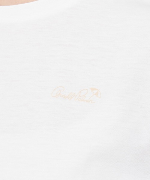 Arnold Palmer（アーノルドパーマー）の「モチーフ Tee ＋ スリーブレス Vネック チュニック セット（アンサンブル・レディース・ブラック/オレンジ/ダークベージュ・S/M/L）」の12枚目の写真