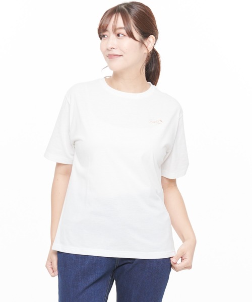 Arnold Palmer（アーノルドパーマー）の「モチーフ Tee ＋ スリーブレス Vネック チュニック セット（アンサンブル・レディース・ブラック/オレンジ/ダークベージュ・S/M/L）」の15枚目の写真