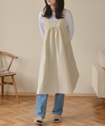 Monocoro toppi（モノコロトッピ）の「タブリエ ワンピースエプロン 4WAY（エプロン）」