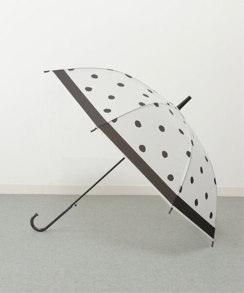 LBC(エルビーシー)の「ジオメタリックビニール傘(長傘・レディース・その他2/その他3/オフホワイト/ホワイト/ブラック/ブルー/その他4/ドット・FREE)」の2枚目の写真