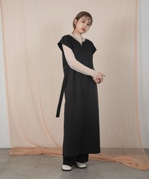 Amiur | puff pastry long vest(ベスト)