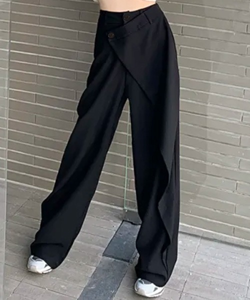 ⚫︎Lサイズ！SSZ カツラギワイドテーパードパンツ ⚫︎Lサイズ！SSZ カツラギワイドテーパードパンツ