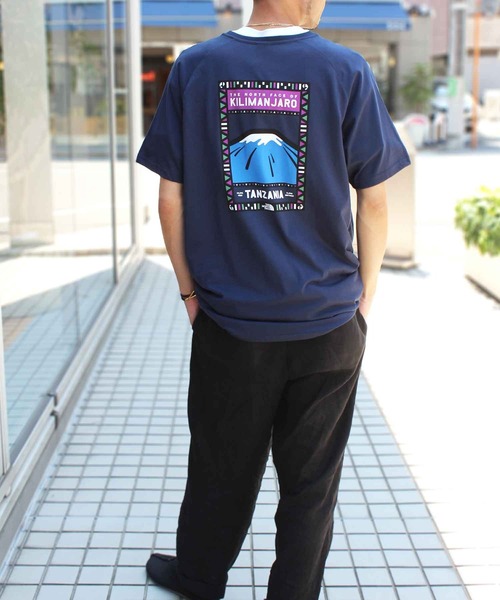THE NORTH FACE(ザノースフェイス)の「【THE NORTH FACE】ノースフェイス S/S NORTH FACES TEE ハーフドーム ロゴTシャツ NF00CEQ8(Tシャツ/カットソー・メンズ・シャーベット/ブラック/ネイビー/ダークブルー・S/M/L/XL)」の19枚目の写真
