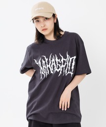 MAHAGRID | 『mahagrid/マハグリッド』GOTH LOGO TEE/ゴースロゴ 半袖 カットソー(Tシャツ/カットソー)