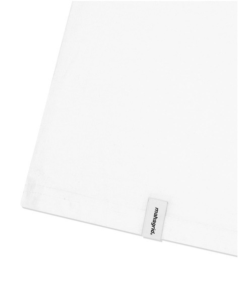 MAHAGRID(マハグリッド)の「『mahagrid/マハグリッド』GOTH LOGO TEE/ゴースロゴ 半袖 カットソー(Tシャツ/カットソー・レディース・チャコールグレー/ホワイト/ピンク・S/M/L/XL)」の12枚目の写真