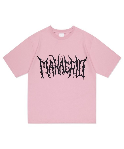 MAHAGRID(マハグリッド)の「『mahagrid/マハグリッド』GOTH LOGO TEE/ゴースロゴ 半袖 カットソー(Tシャツ/カットソー・レディース・チャコールグレー/ホワイト/ピンク・S/M/L/XL)」の20枚目の写真