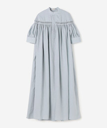 Scye ベルギーリネン ピンタックワンピース　ビショップ Scye - LINEN PIN TUCK DRESS
