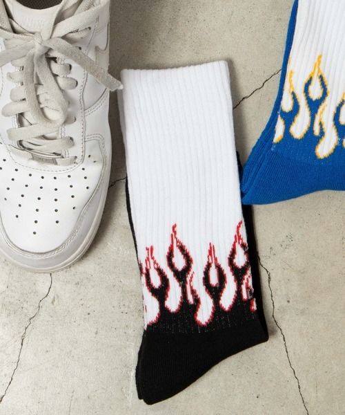 WEGO(ウィゴー)の「WEGO/デザインソックス(ソックス/靴下・メンズ・その他1/その他2/その他3/その他4/その他6/その他5・25-27CM)」の3枚目の写真