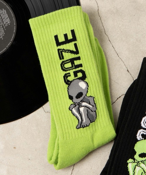 WEGO(ウィゴー)の「WEGO/デザインソックス(ソックス/靴下・メンズ・その他1/その他2/その他3/その他4/その他6/その他5・25-27CM)」の1枚目の写真