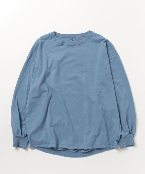 Good On(グッドオン)の「GOOD ON ロングスリーブパフ TEE GOLT2203(Tシャツ/カットソー・レディース・グリーン系その他/ブルー・FREE)」の10枚目の写真