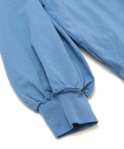 Good On(グッドオン)の「GOOD ON ロングスリーブパフ TEE GOLT2203(Tシャツ/カットソー・レディース・グリーン系その他/ブルー・FREE)」の8枚目の写真
