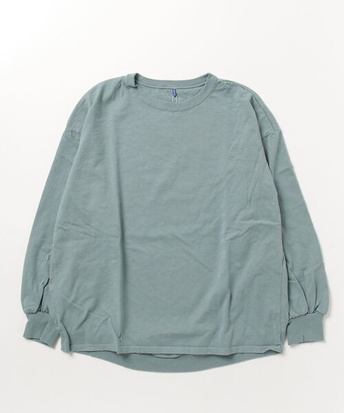 Good On(グッドオン)の「GOOD ON ロングスリーブパフ TEE GOLT2203(Tシャツ/カットソー・レディース・グリーン系その他/ブルー・FREE)」の11枚目の写真