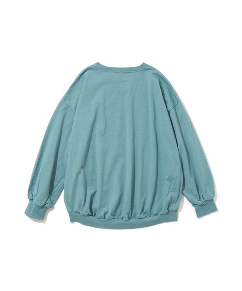 Good On(グッドオン)の「GOOD ON ロングスリーブパフ TEE GOLT2203(Tシャツ/カットソー・レディース・グリーン系その他/ブルー・FREE)」の4枚目の写真