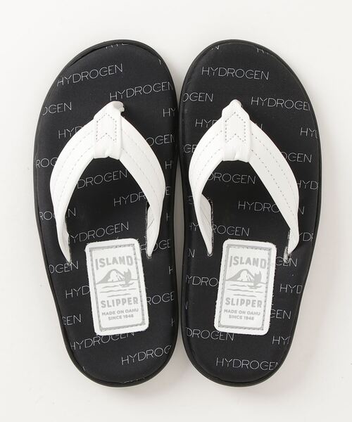 HYDROGEN（ハイドロゲン）の「《HYDROGEN/ハイドロゲン》【ISLAND SLIPPER×HYDROGEN】別注PT203 / EXCLUSIVE PT203（サンダル・メンズ・ブラック系その他・23cm/24cm/26cm/27cm/22cm）」の4枚目の写真
