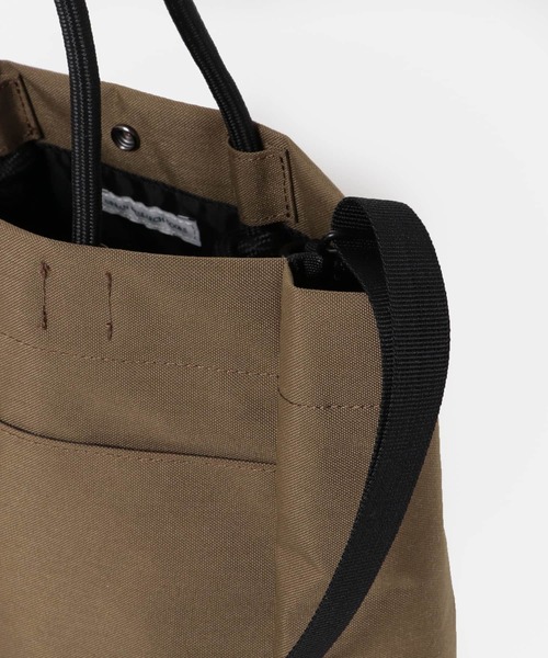 S.M.L（サムシング・ミッシング・イン・ライフ）の「『別注』SML×DOORS　トートバッグ（トートバッグ・メンズ・ライトブラウン/ブラック・-）」の11枚目の写真