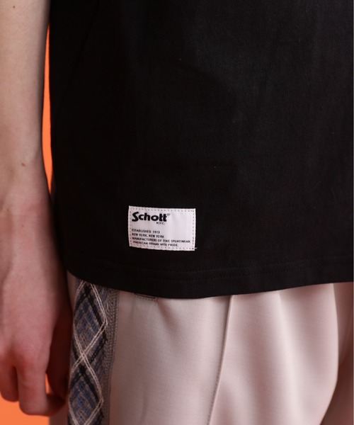 schott（ショット）の「Schott/ショット/SS T-SHIRT "LABRADOR RETRIEVER"/半袖 Tシャツ "ラブラドール レトリバー"（Tシャツ/カットソー・メンズ・グレー/ブラック/オフホワイト・L/XL/2XL/M）」の9枚目の写真