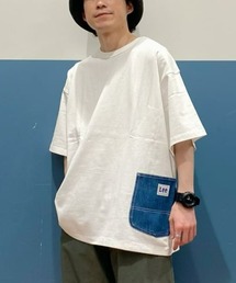 【Lee】サイドデニムポケットＴ