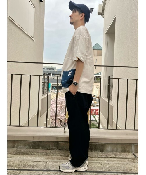 Lee（リー）の「【Lee】サイドデニムポケットＴ（Tシャツ/カットソー・メンズ・ホワイト・M/L/XL）」の15枚目の写真