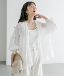 PUAL CE CIN | 【Du noir】ラミー2WAYリボンブラウス(シャツ/ブラウス)