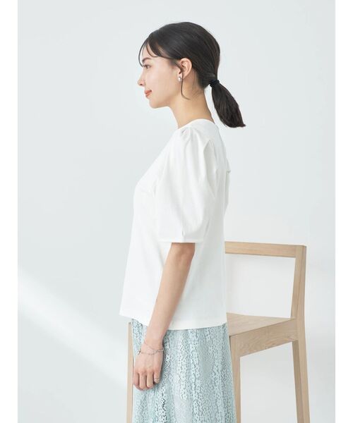 maison de dolceパワーショルダーリブカットソー セール】パワーショルダーリブプルオーバー（Tシャツ/カットソー