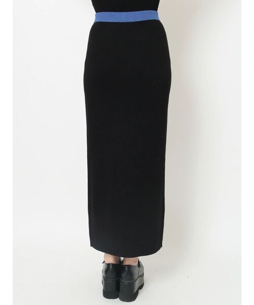 MURUA（ムルーア）の「アシメスリットニットスカート（スカート・レディース・ブラック/モカ・FREE）」の16枚目の写真