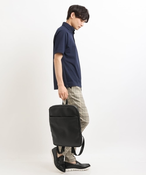 a.v.v(アーヴェヴェ)の「【軽撥水/接触冷感】チェック柄スマートスラックス(アンクル丈)(スラックス・メンズ・サンドベージュ/ホワイト/グレー/ベージュ・46/48/50/44)」の14枚目の写真