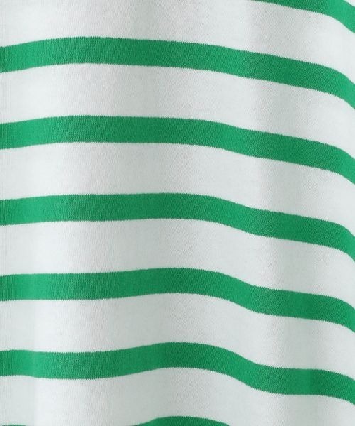 LOWRYS FARM（ローリーズファーム）の「ＵＳＡボーダーＳＳＴシャツ＊　199295（Tシャツ/カットソー・キッズ・ブラック/ブルー/グリーン/ピンク/パープル・130cm/140cm/150cm/110cm/120cm）」の19枚目の写真