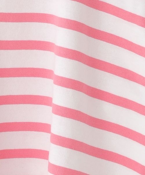 LOWRYS FARM（ローリーズファーム）の「ＵＳＡボーダーＳＳＴシャツ＊　199295（Tシャツ/カットソー・キッズ・ブラック/ブルー/グリーン/ピンク/パープル・130cm/140cm/150cm/110cm/120cm）」の21枚目の写真