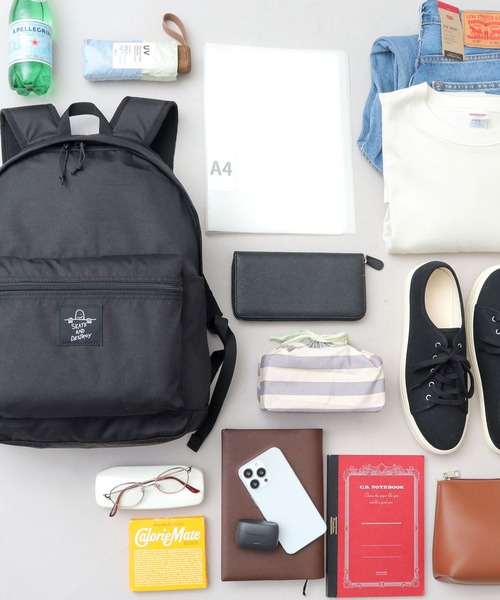 THRASHER（スラッシャー）の「THRASHER × Mark Gonzales 撥水加工 ポリエステル デイパック（バックパック/リュック・メンズ・ブラック系その他/ブラック・FREE）」の18枚目の写真